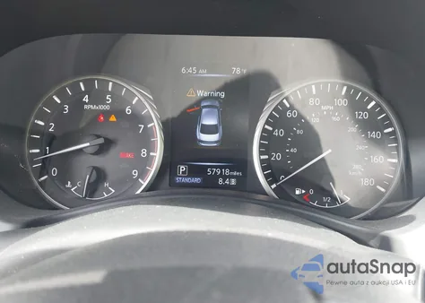 2018 Infiniti Q50 3.0T Luxe z USA, uszkodzony, nr VIN JN1EV7AR7JM443319